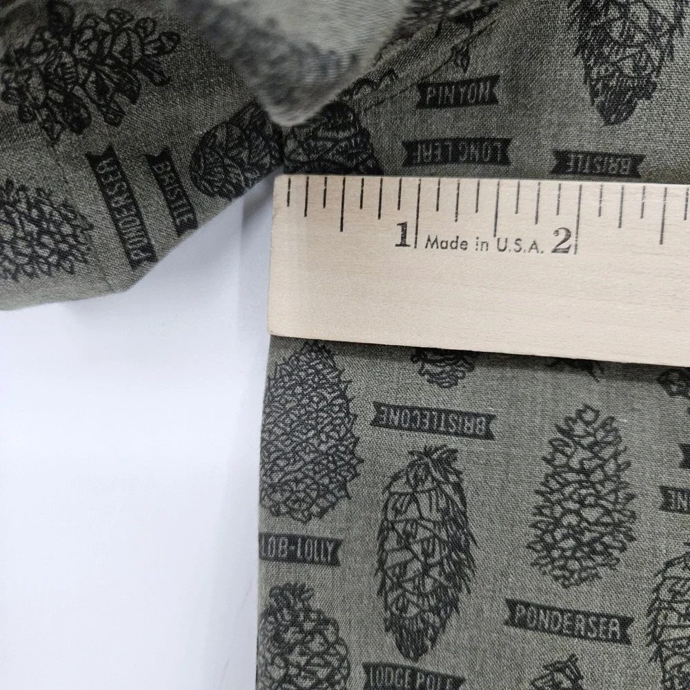 North Face Shirt Mens‎ Extra Large Green Short Sleeve Button Up Outdoors
